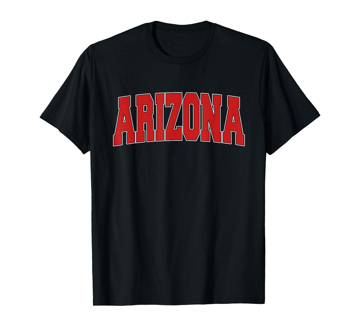 Arizona Usa State Az Varsity Sports T-Shirt - Trendy Graphic Unisex