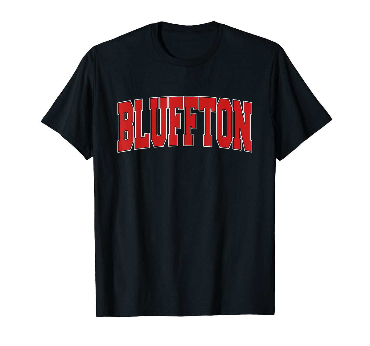 Bluffton Sc South Carolina Varsity Usa T-Shirt - Novelty Apparel Men Women