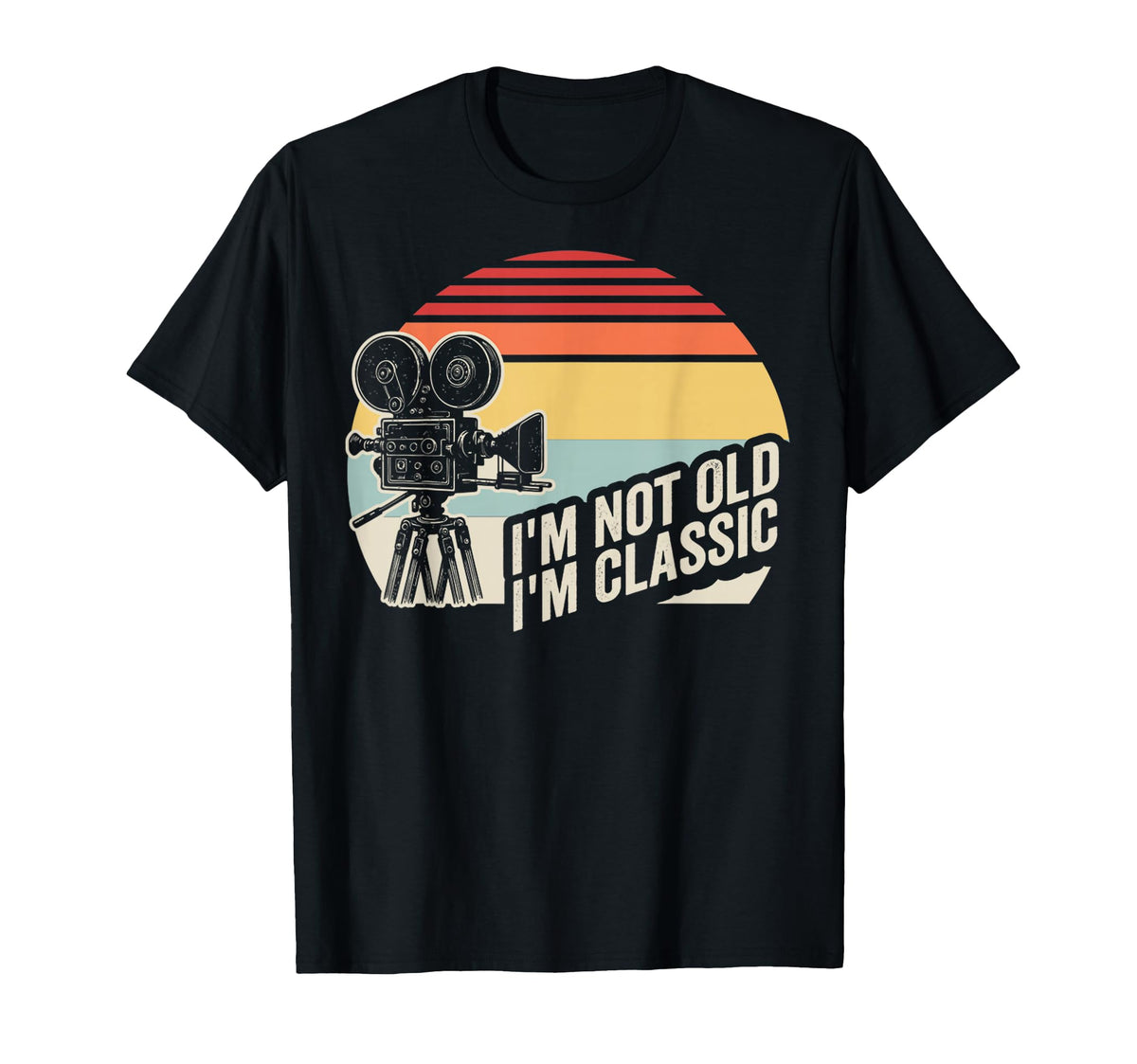 Im Not Old Im Cinema T-Shirt - Casual Everyday Wear Men Women