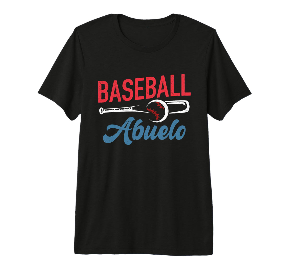 Mens Baseball Abuelo Life Happy T-Shirt - Casual Everyday Wear Unisex
