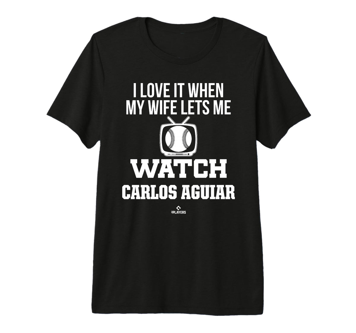 My Wife Lets Me Watch Carlos Aguiar T-Shirt - Graphic Print Men Women