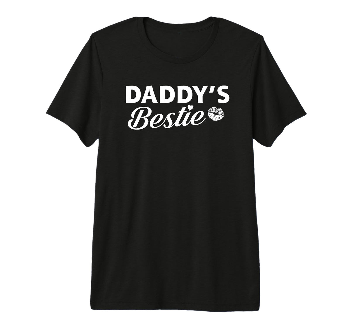 Daddys Bestie Best New Dad Life To T-Shirt - Fun Novelty Design Men Women