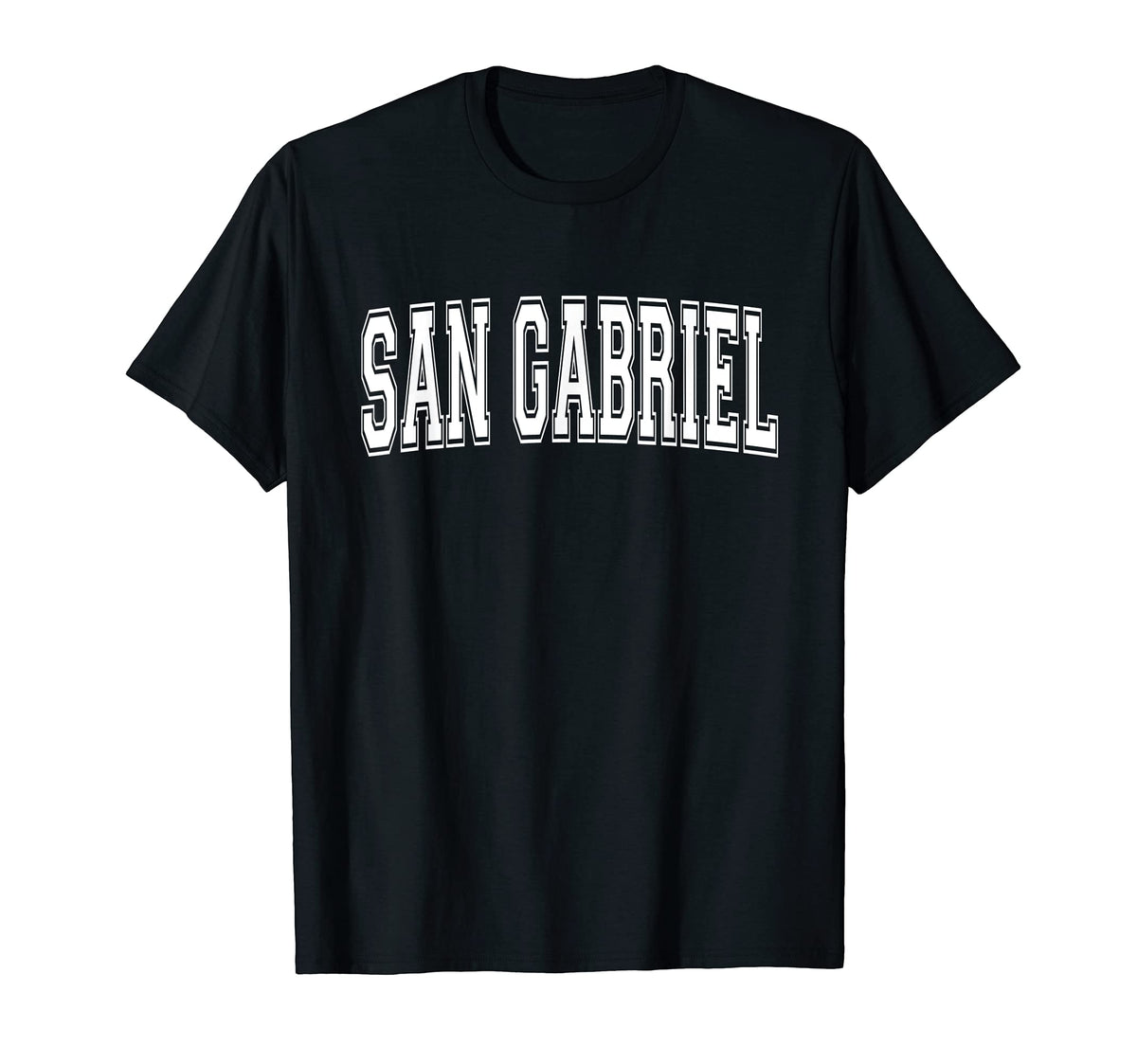 San Gabriel Ca California Usa Sports Varsity T-Shirt - Graphic Print Unisex