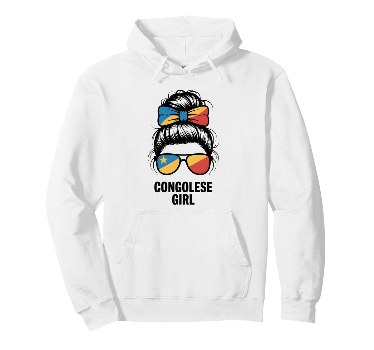 Congolese Dr Congo National Flag Cheer Hoodie - Streetwear Style Men Women