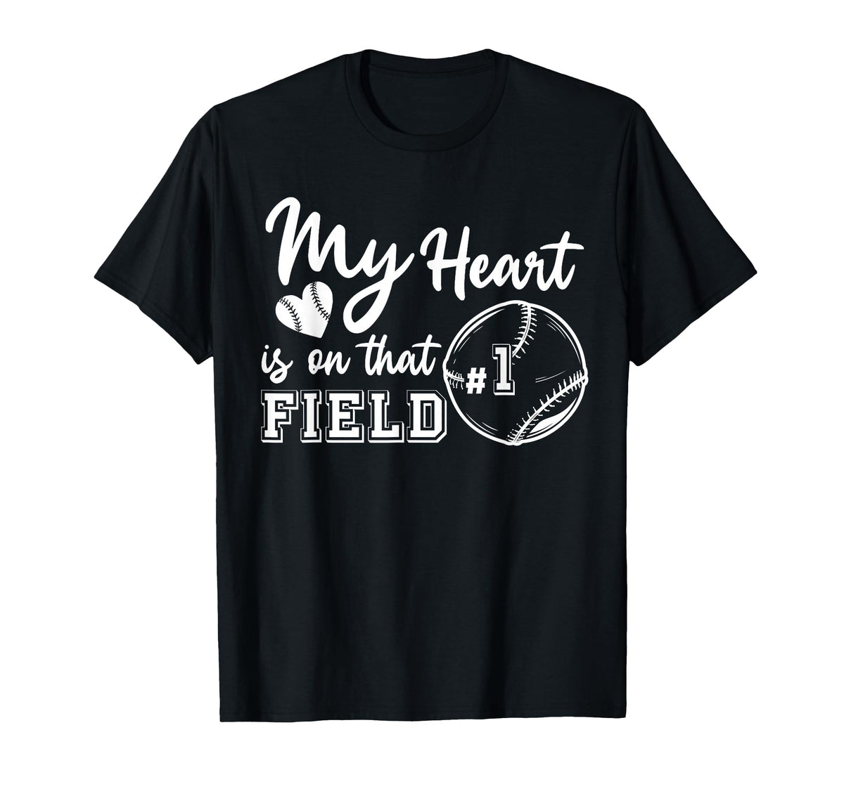 My Heart Is That Field Jersey Costume T-Shirt - Custom Art Print Men Women
