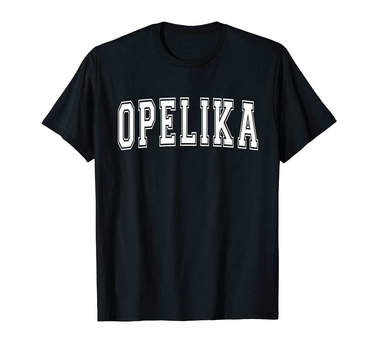 Opelika Al Alabama Usa Sports Varsity T-Shirt - Novelty Apparel Unisex