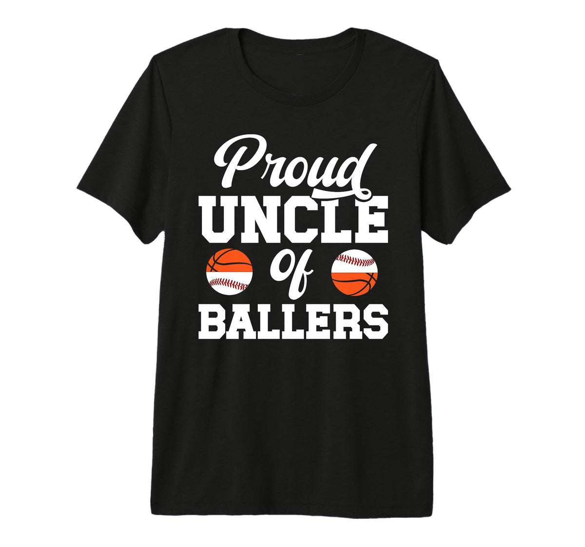 Mens Proud Uncle Ballers Baseball T-Shirt - Streetwear Style Unisex