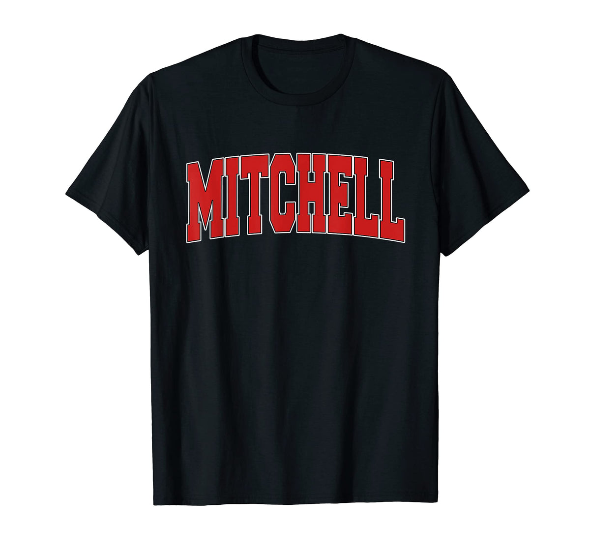 Mitchell Indiana Varsity Usa Sports T-Shirt - Custom Art Print Men Women