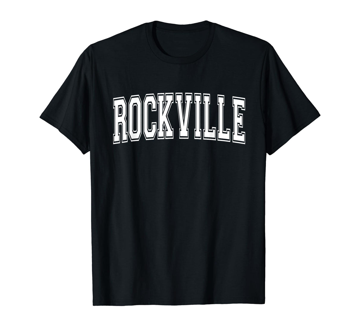 Rockville Md Maryland Usa Sports Varsity T-Shirt - Aesthetic Graphic Unisex