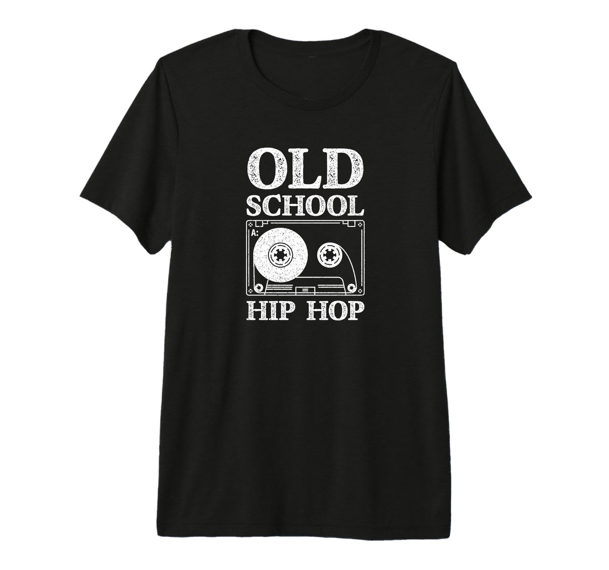 Old School Hip Hop Cassette Tape 90S T-Shirt - Minimalist Print Men Women