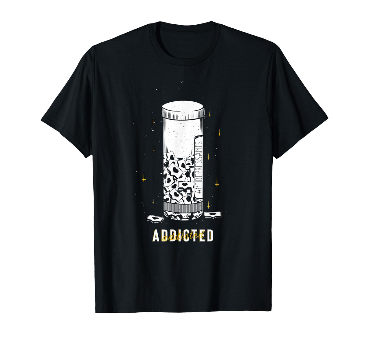 Addicted To Likes Aesthetic Edgy T-Shirt - Streetwear Style for Adults