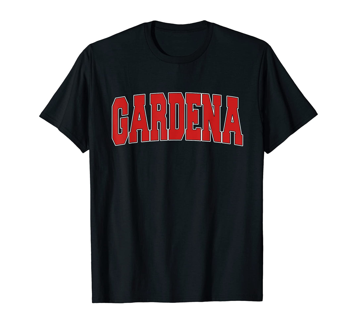 Gardena Ca California Varsity Usa Sports T-Shirt - Trendy Graphic Unisex