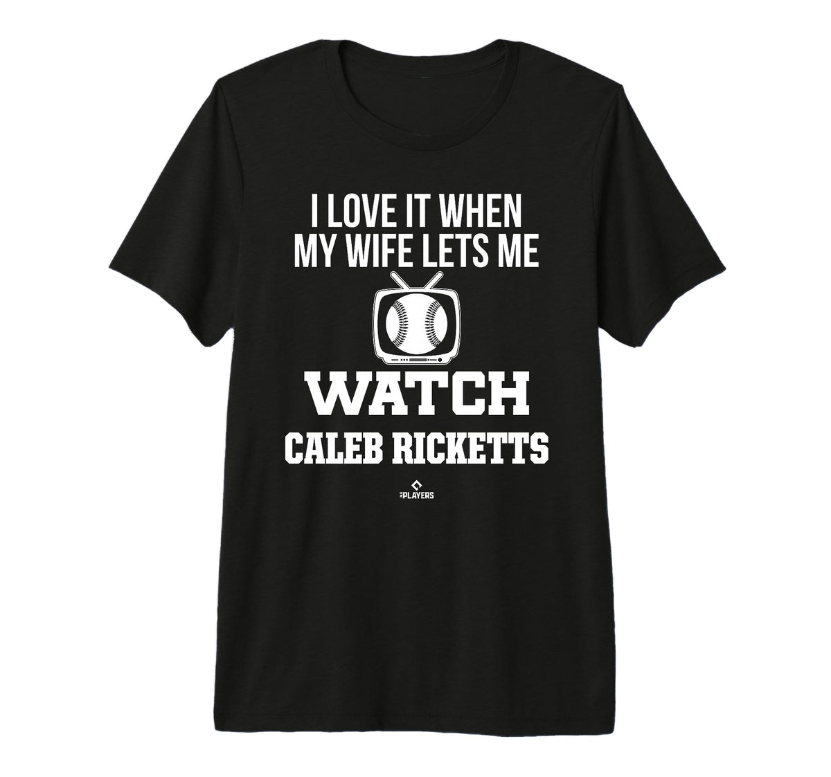 My Wife Lets Me Watch Caleb Ricketts T-Shirt - Minimalist Print Men Women