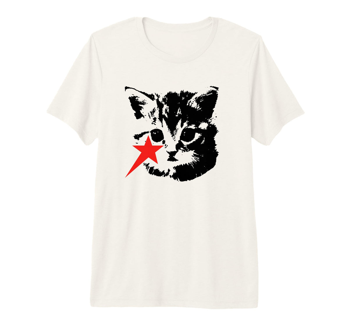 Y2K Cat Punk Rock Kitten Grunge 90S T-Shirt - Streetwear Style for Adults