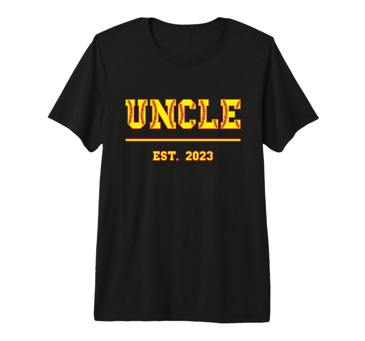 Uncle Est 2023 Funny Sports Year T-Shirt - Trendy Graphic Men Women