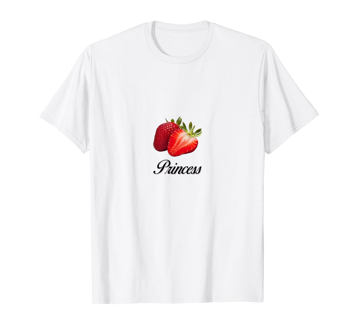Princess Coquette Strawberry T-Shirt - Casual Everyday Wear Men Women