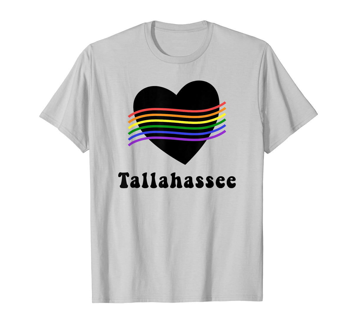 Tallahassee Lgbtq Lgbt Gay Pride T-Shirt - Custom Art Print for Adults