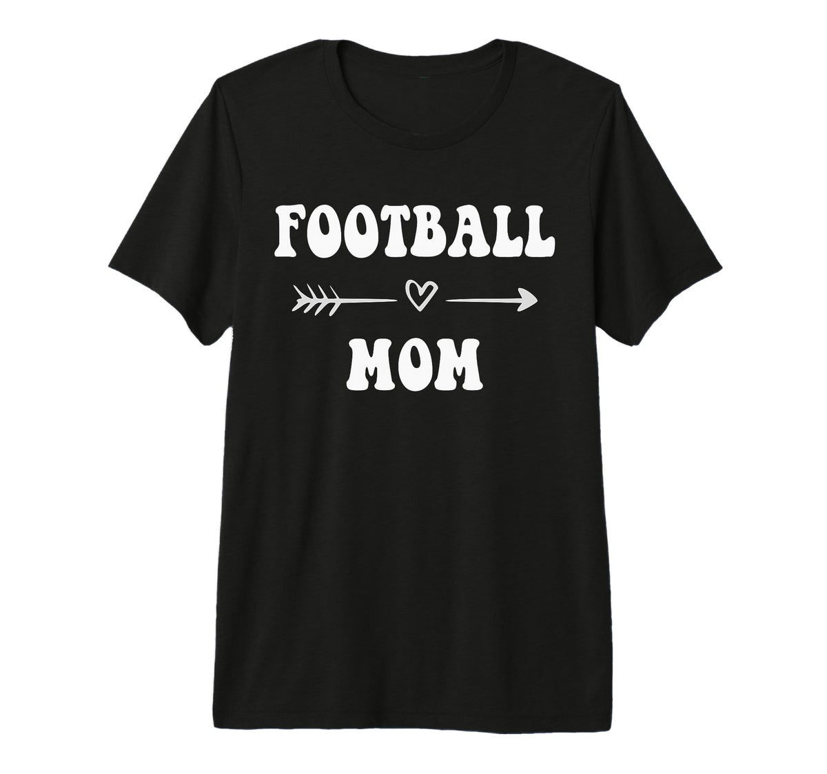 Football Mom Football Player T-Shirt - Aesthetic Graphic for Adults