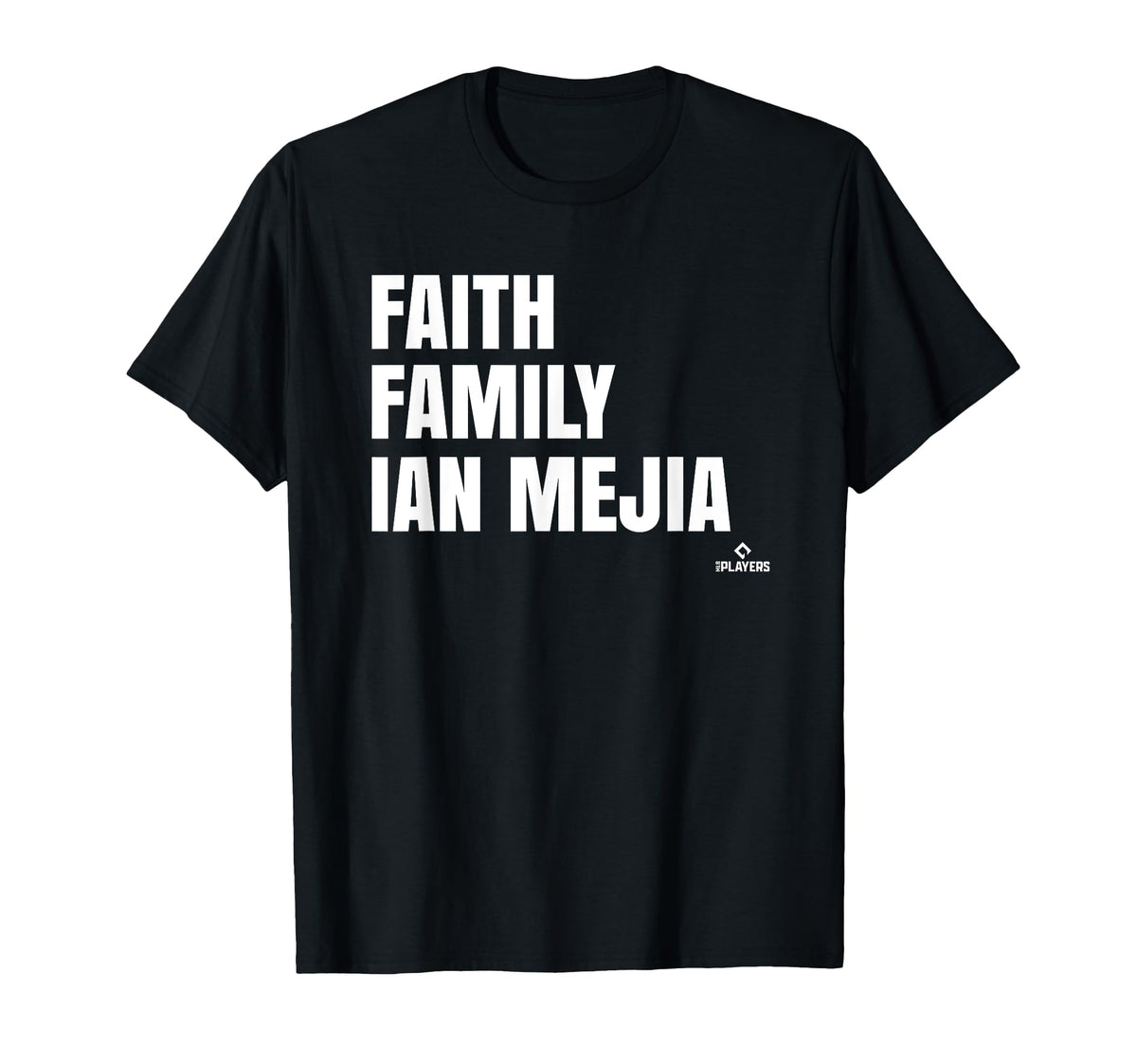 Faith Family Ian Mejia Prospect Baseball T-Shirt - Graphic Print Unisex