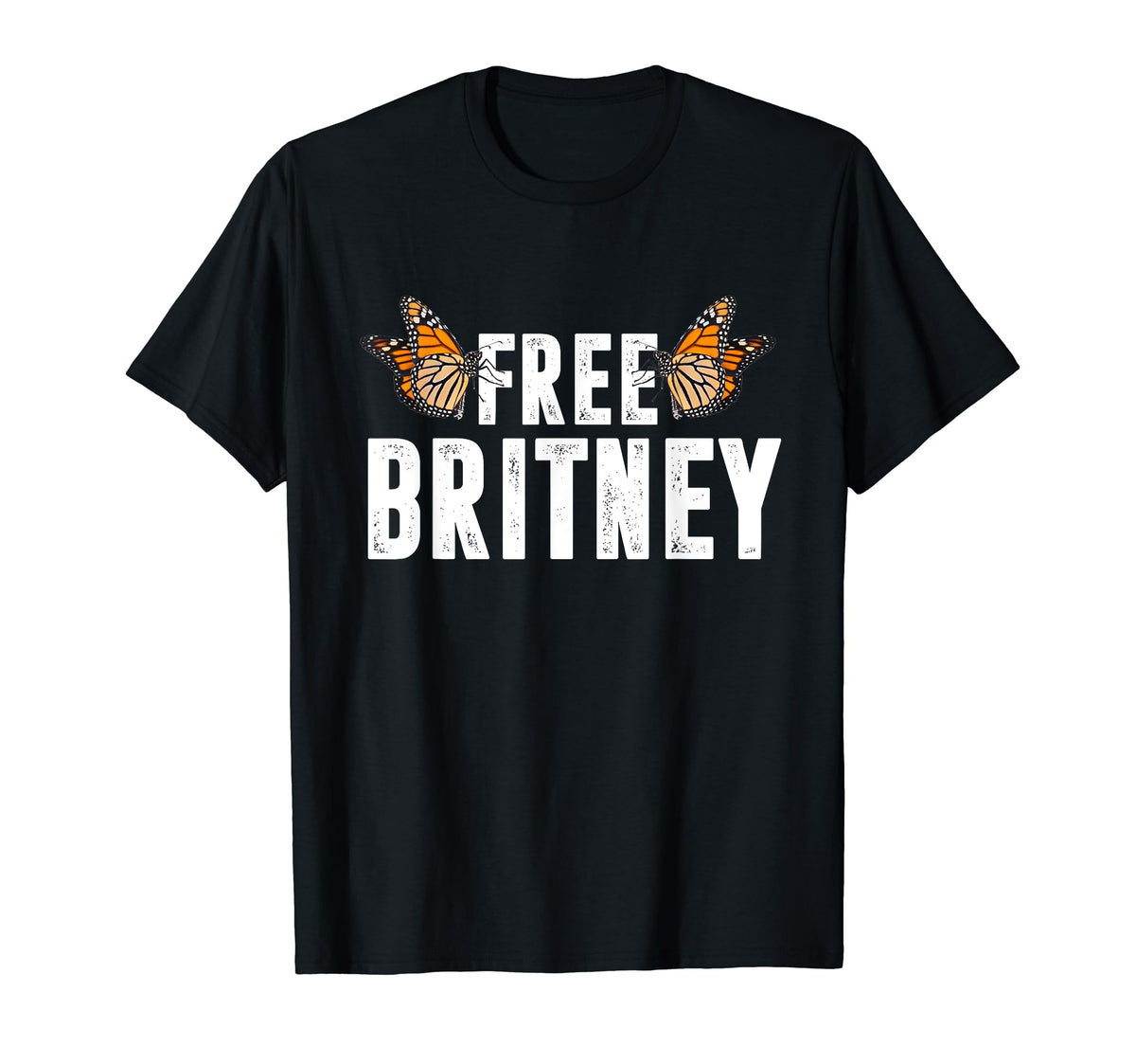 Free Britney Save Butterfly Rainbow T-Shirt - Streetwear Style for Adults