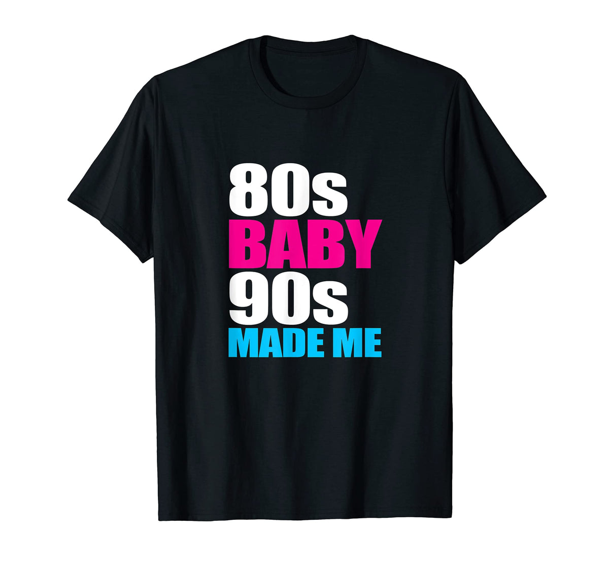 80S 90S Made Me Old School Hip Hop T-Shirt - Streetwear Style for Adults