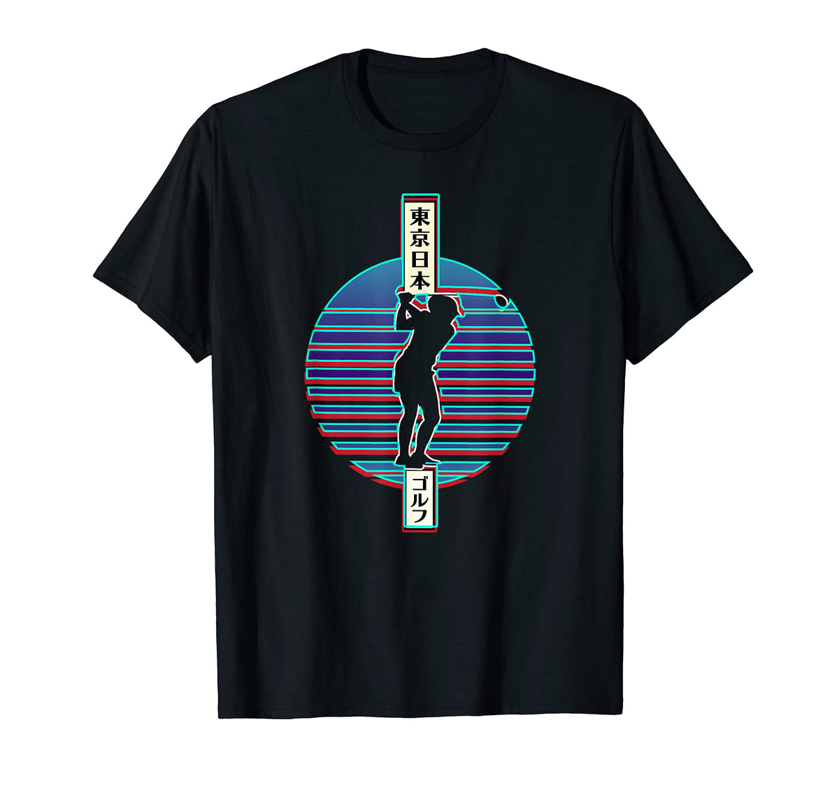 Golf Womens Event Vaporwave Aesthetic T-Shirt - Streetwear Style Unisex