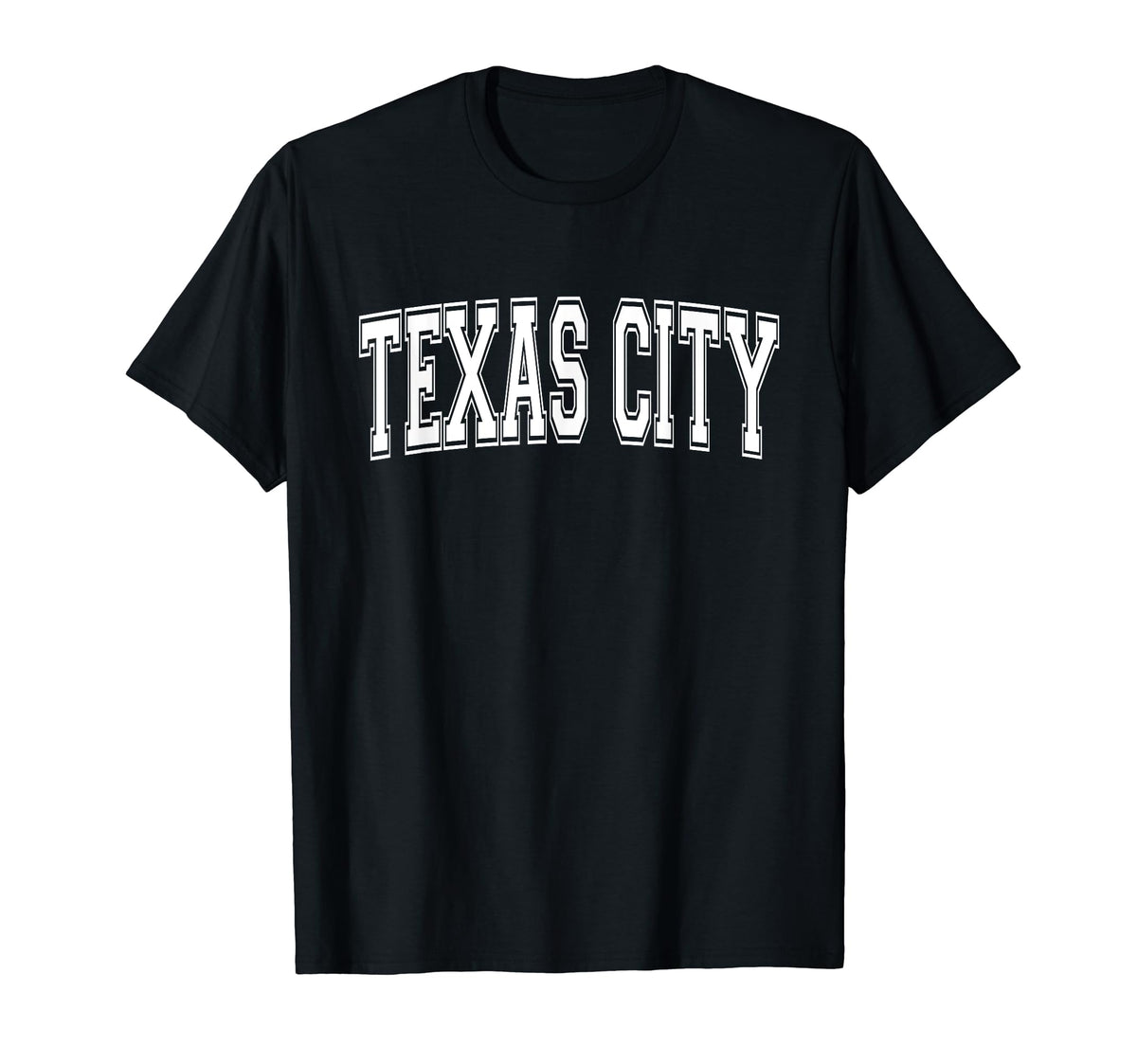 Texas City Tx Texas Usa Sports Varsity T-Shirt - Graphic Print for Adults