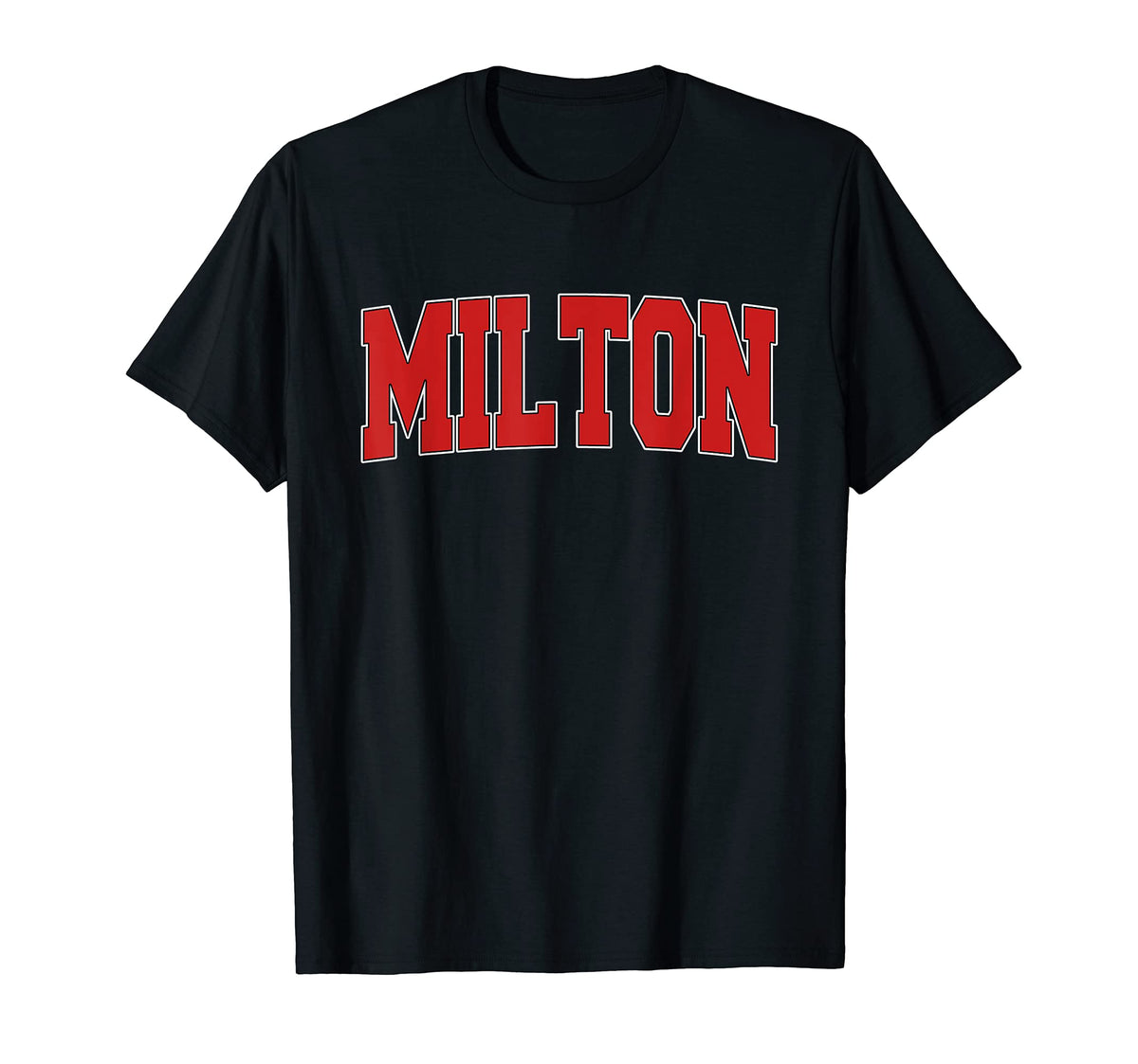 Milton Fl Florida Varsity Usa Sports T-Shirt - Minimalist Print Men Women