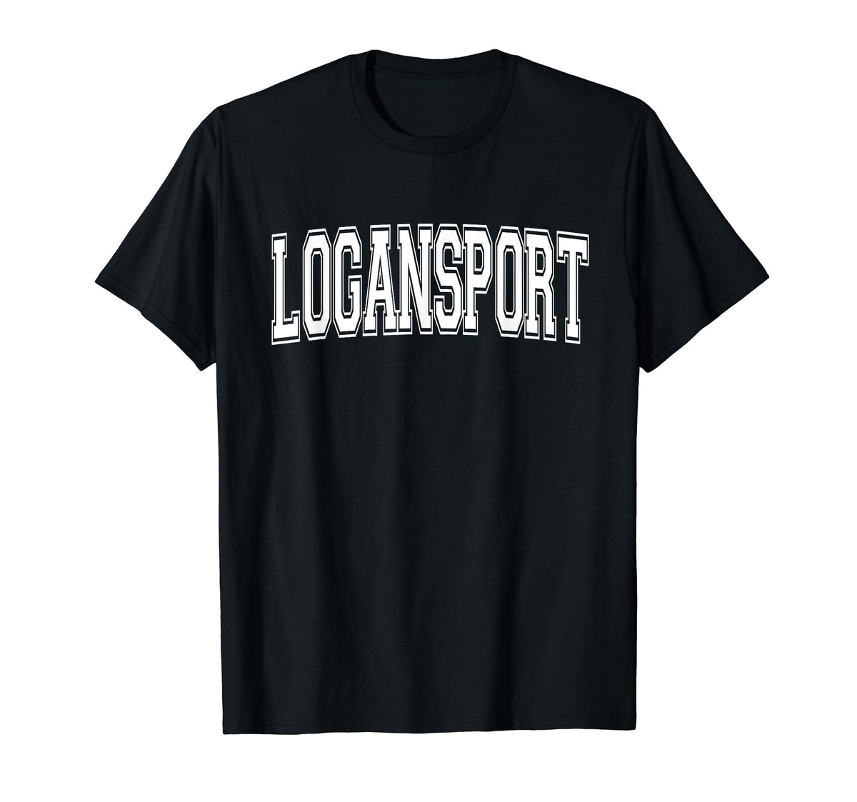 Logansport Indiana Usa Sports Varsity T-Shirt - Minimalist Print Unisex