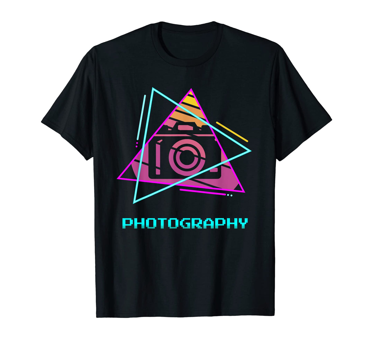 Photography Camera Photographer T-Shirt - Streetwear Style for Adults