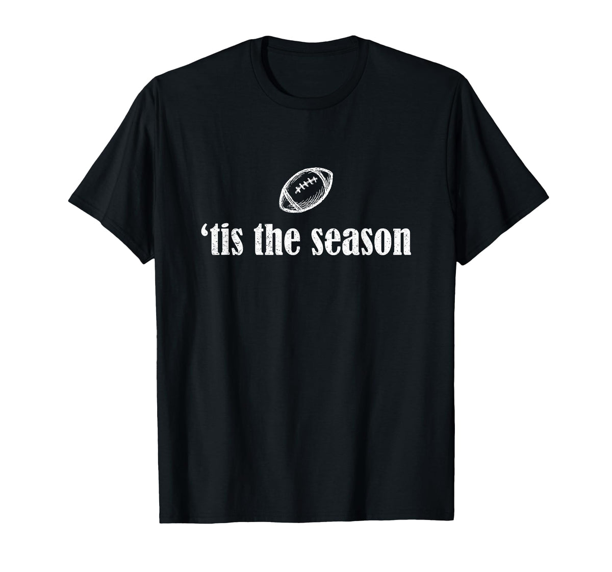 Tis Season Football Mom Game Day Touchdown T-Shirt - Trendy Graphic Unisex