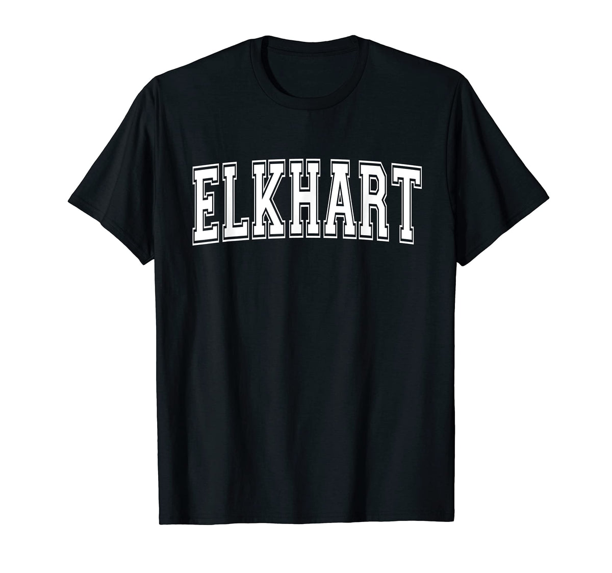 Elkhart Indiana Usa Sports Varsity T-Shirt - Aesthetic Graphic for Adults
