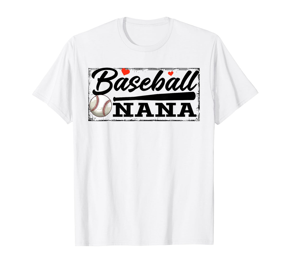 Baseball Nana Baseball Player Family T-Shirt - Streetwear Style Men Women
