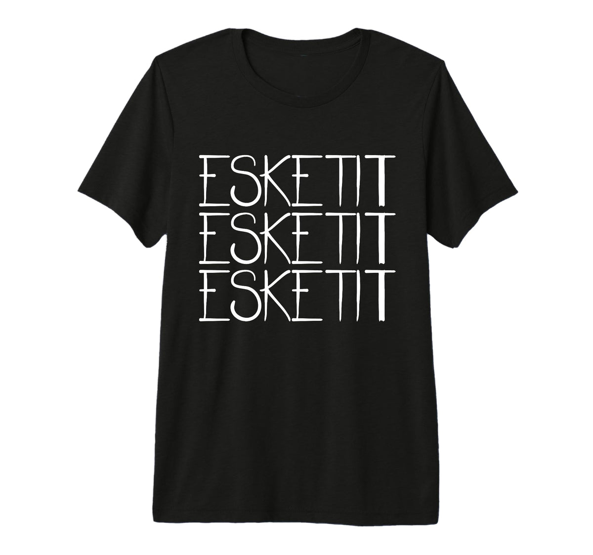 Esketit Esketit Esketit Gangsta Trap T-Shirt - Aesthetic Graphic Men Women