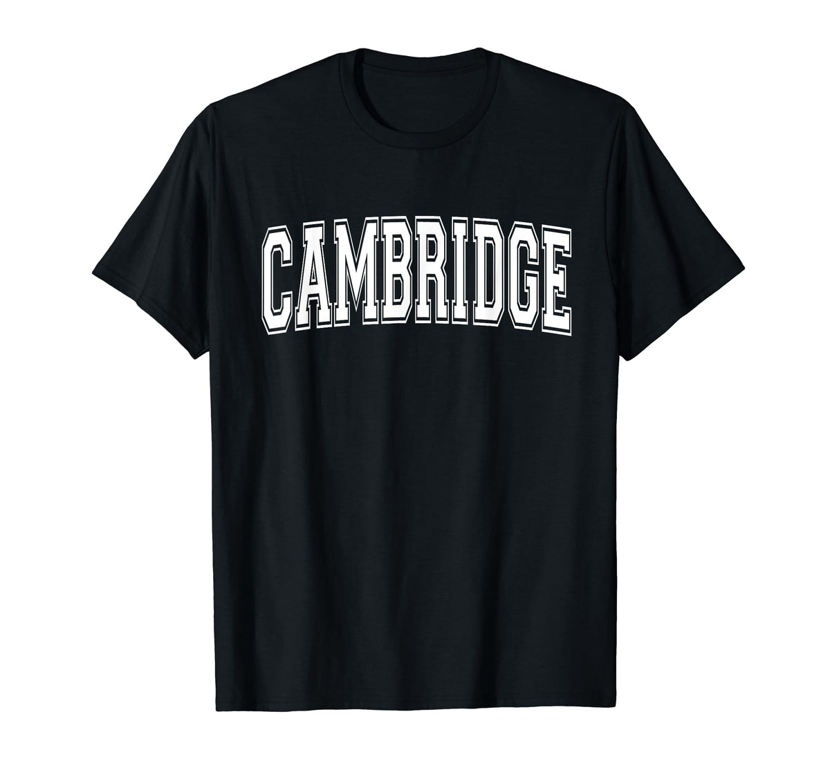 Cambridge Oh Ohio Usa Sports Varsity T-Shirt - Minimalist Print for Adults