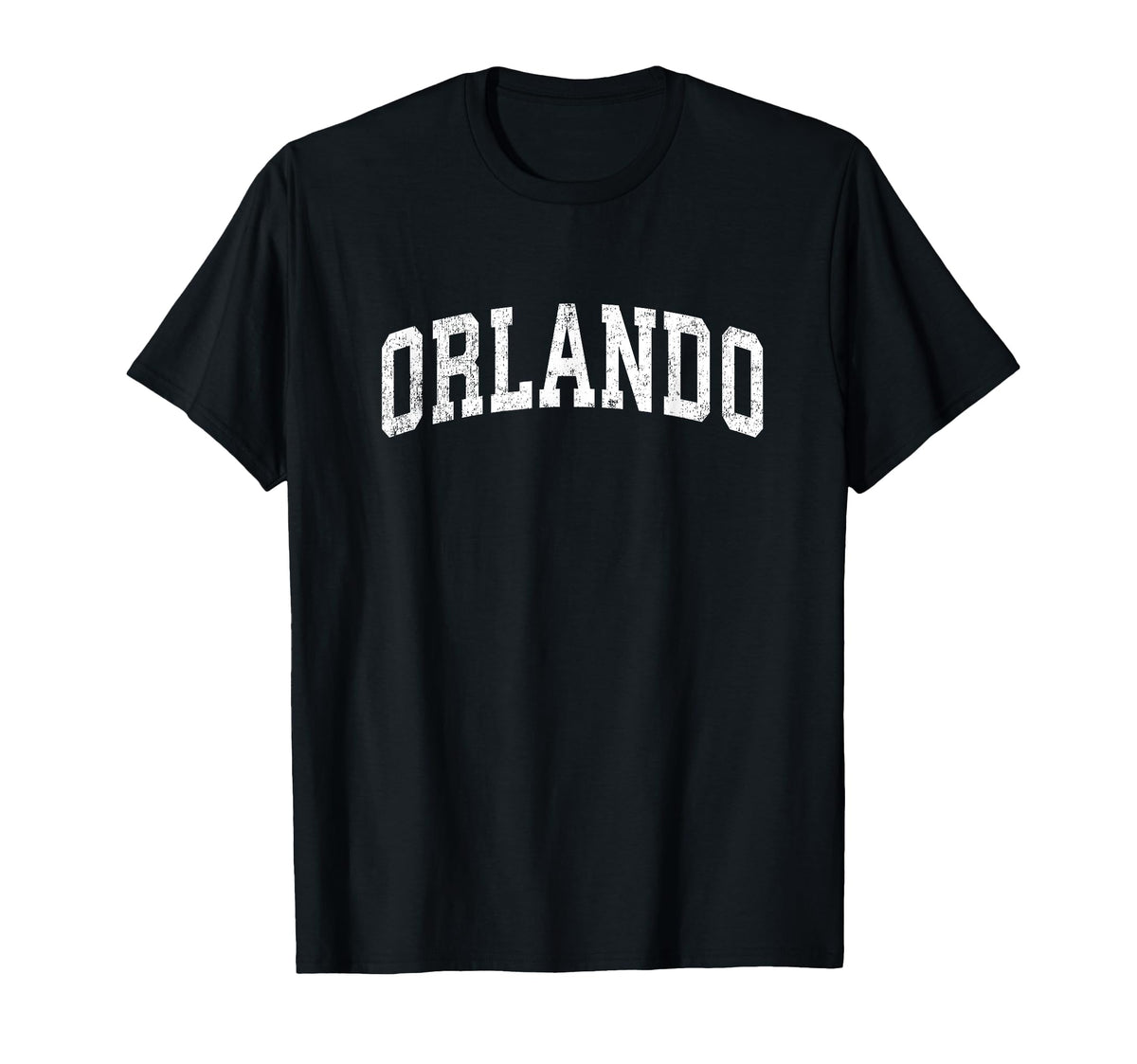 Orlando Florida Fl Varsity Sports Text T-Shirt - Trendy Graphic Men Women
