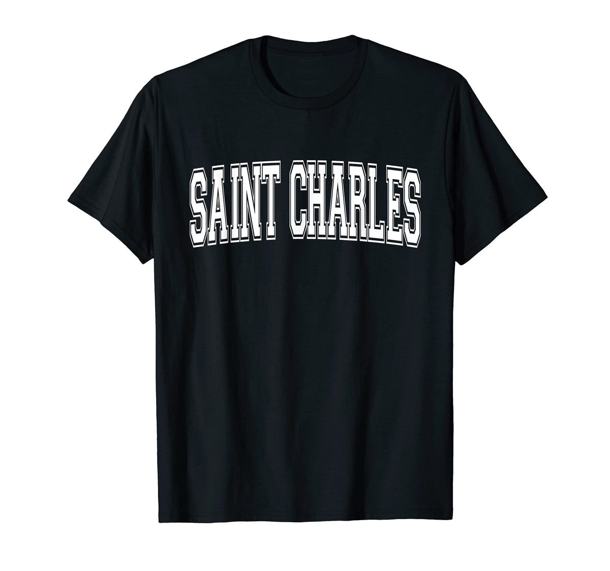 Saint Charles Mo Missouri Usa T-Shirt - Casual Everyday Wear for Adults