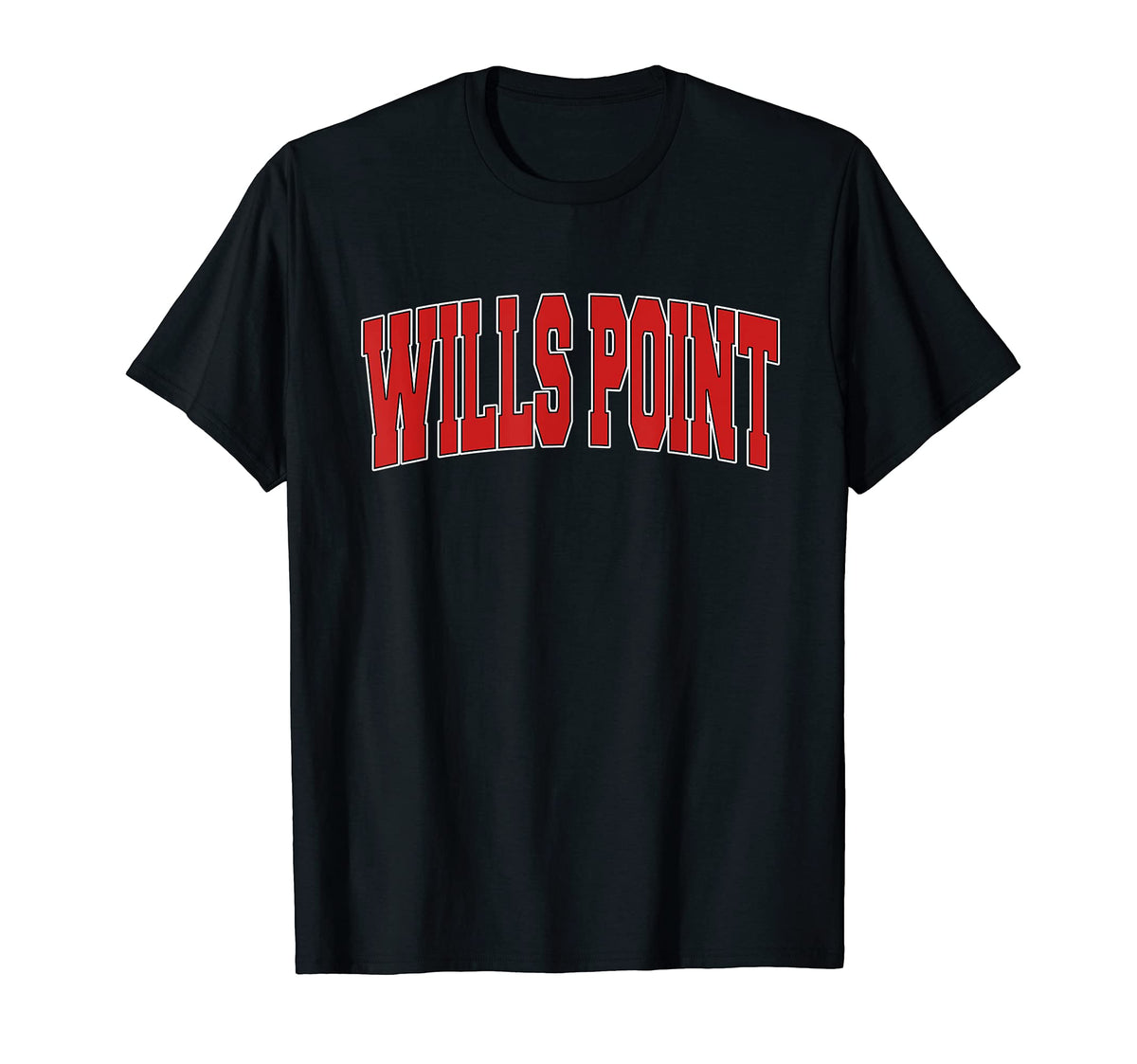 Wills Point Tx Texas Varsity Usa Sports T-Shirt - Minimalist Print Unisex