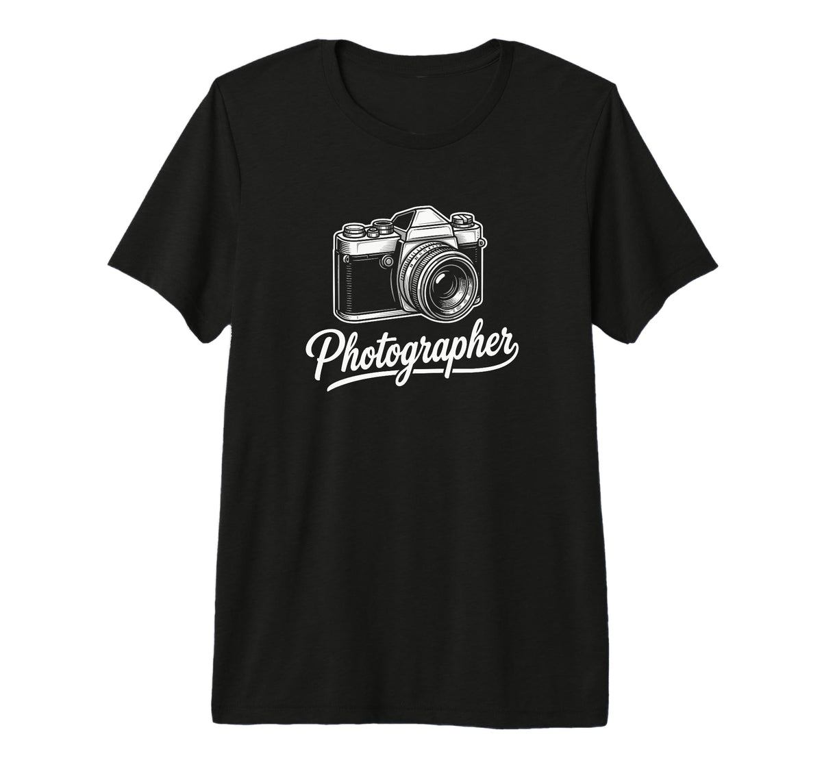 Analog Slr Camera Photographer Film T-Shirt - Casual Everyday Wear Unisex
