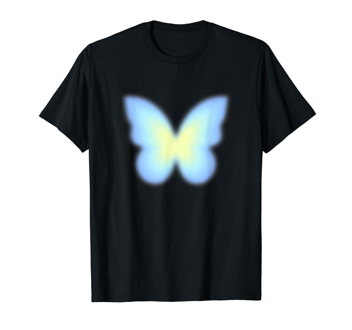 Holo Butterfly Edgy Aesthetic 90S Fairy T-Shirt - Unique Graphic Men Women