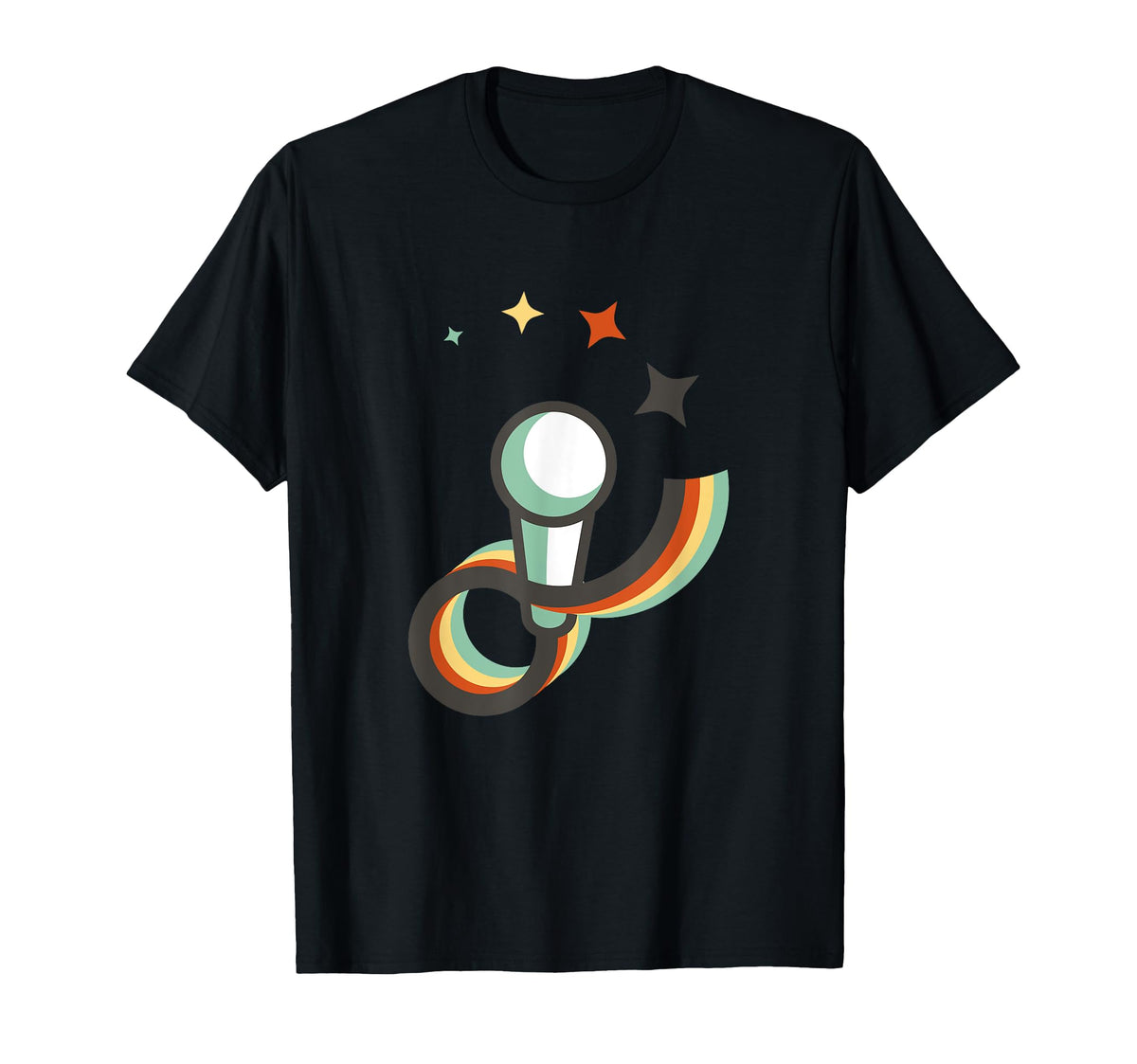 Karaoke Music Rainbow T-Shirt - Streetwear Style Men Women