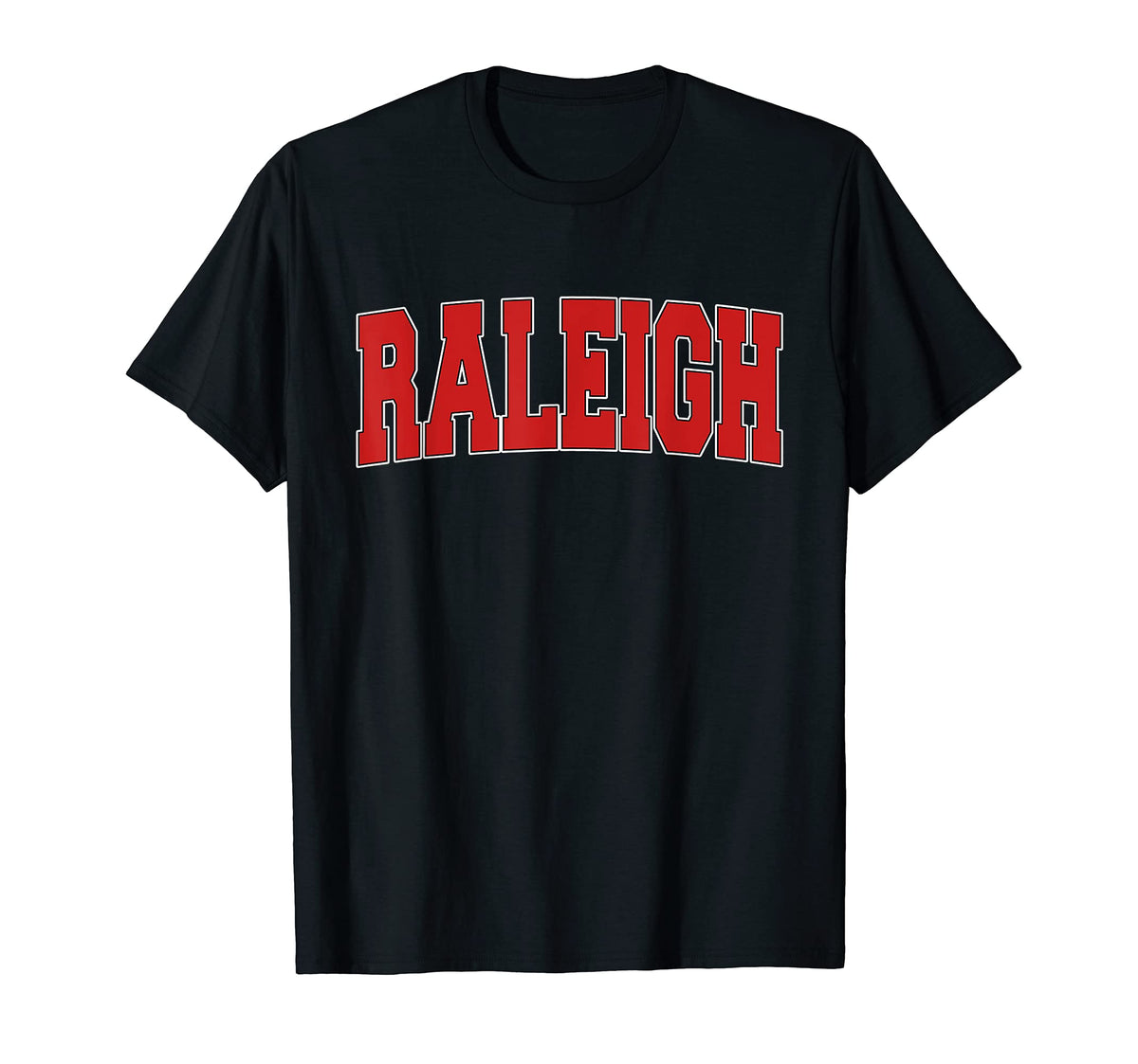 Raleigh Nc North Carolina Varsity Usa T-Shirt - Custom Art Print Men Women