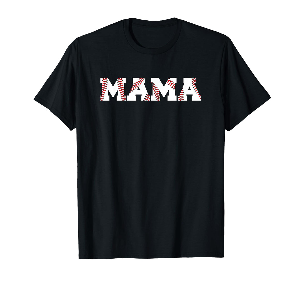 Baseball Mama Baseball Mom Sports T-Shirt - Casual Everyday Wear for Adults