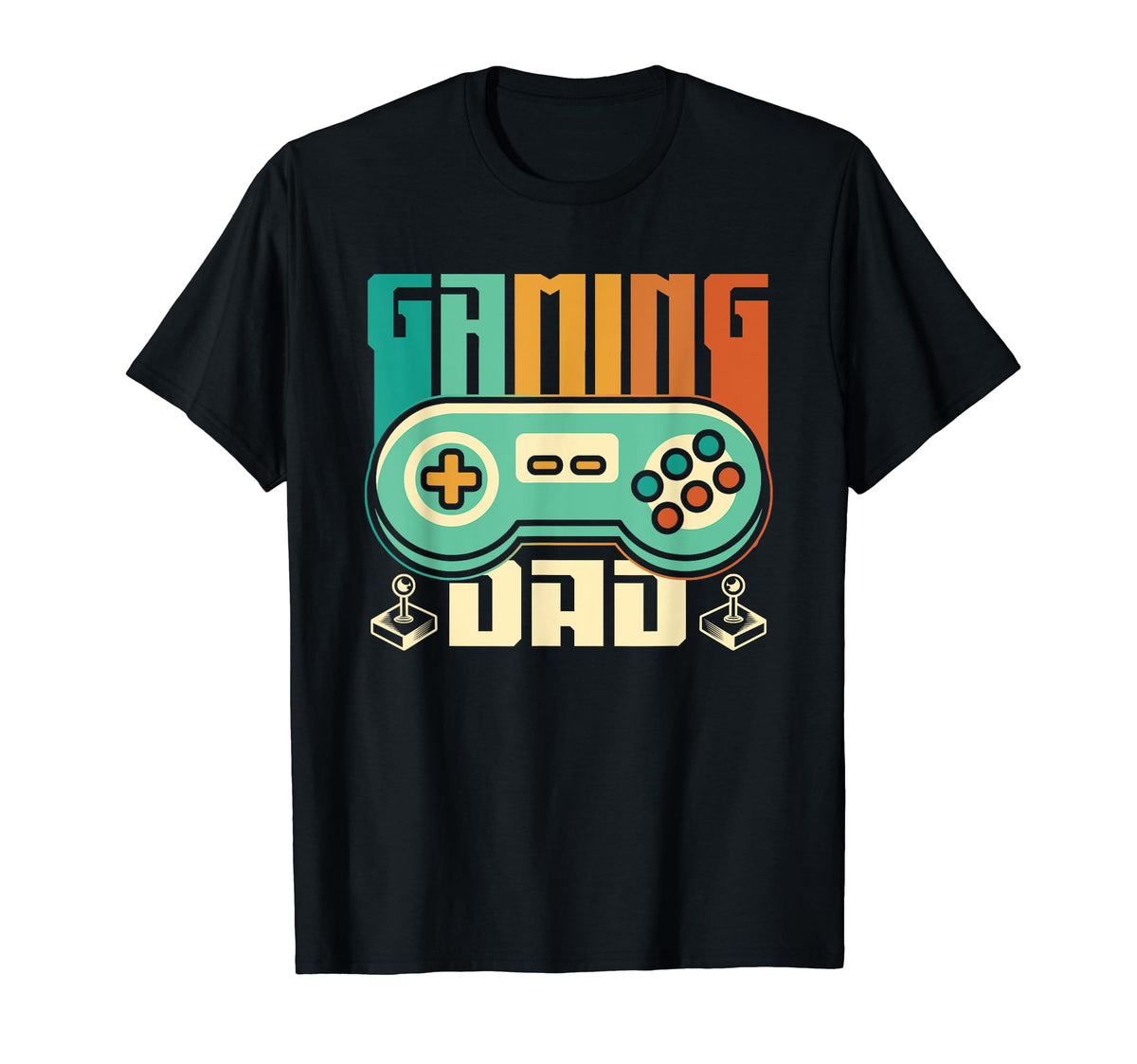 Gaming Dad Video Game Gamer T-Shirt - Casual Everyday Wear Men Women