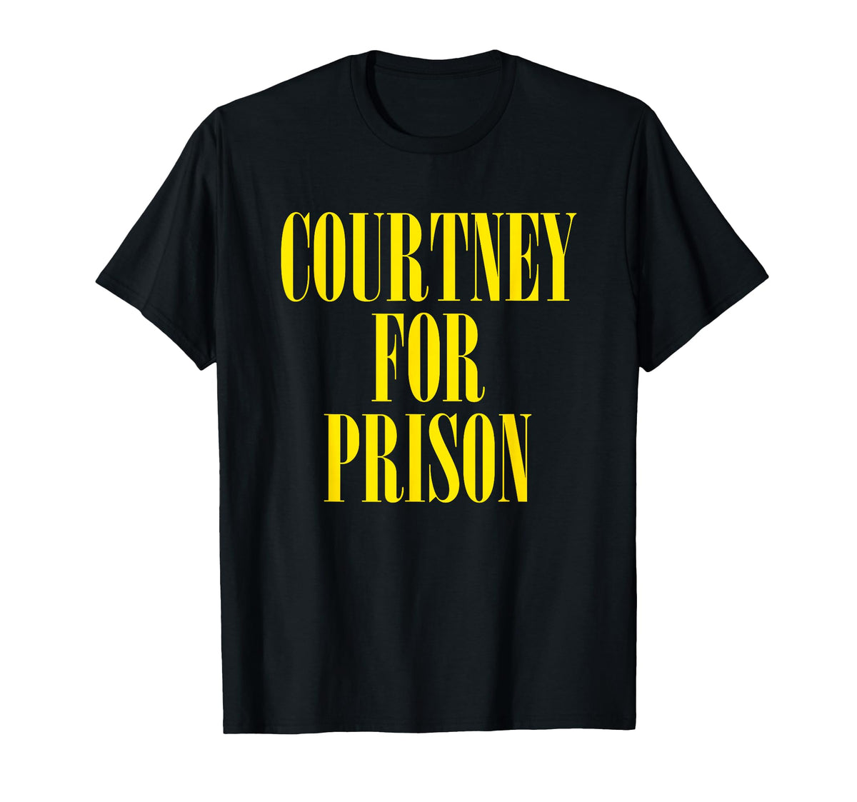 Courtney Prison Funny Punk Rock 90S Music T-Shirt - Trendy Graphic Unisex