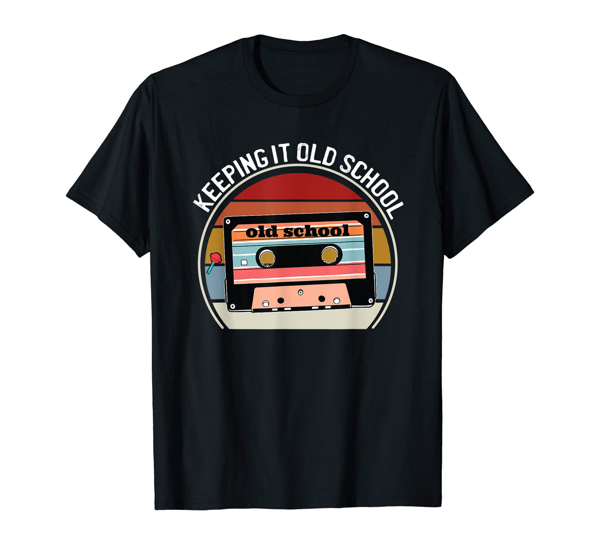 Old School Hip Hop Cassette Tape 80S T-Shirt - Streetwear Style for Adults