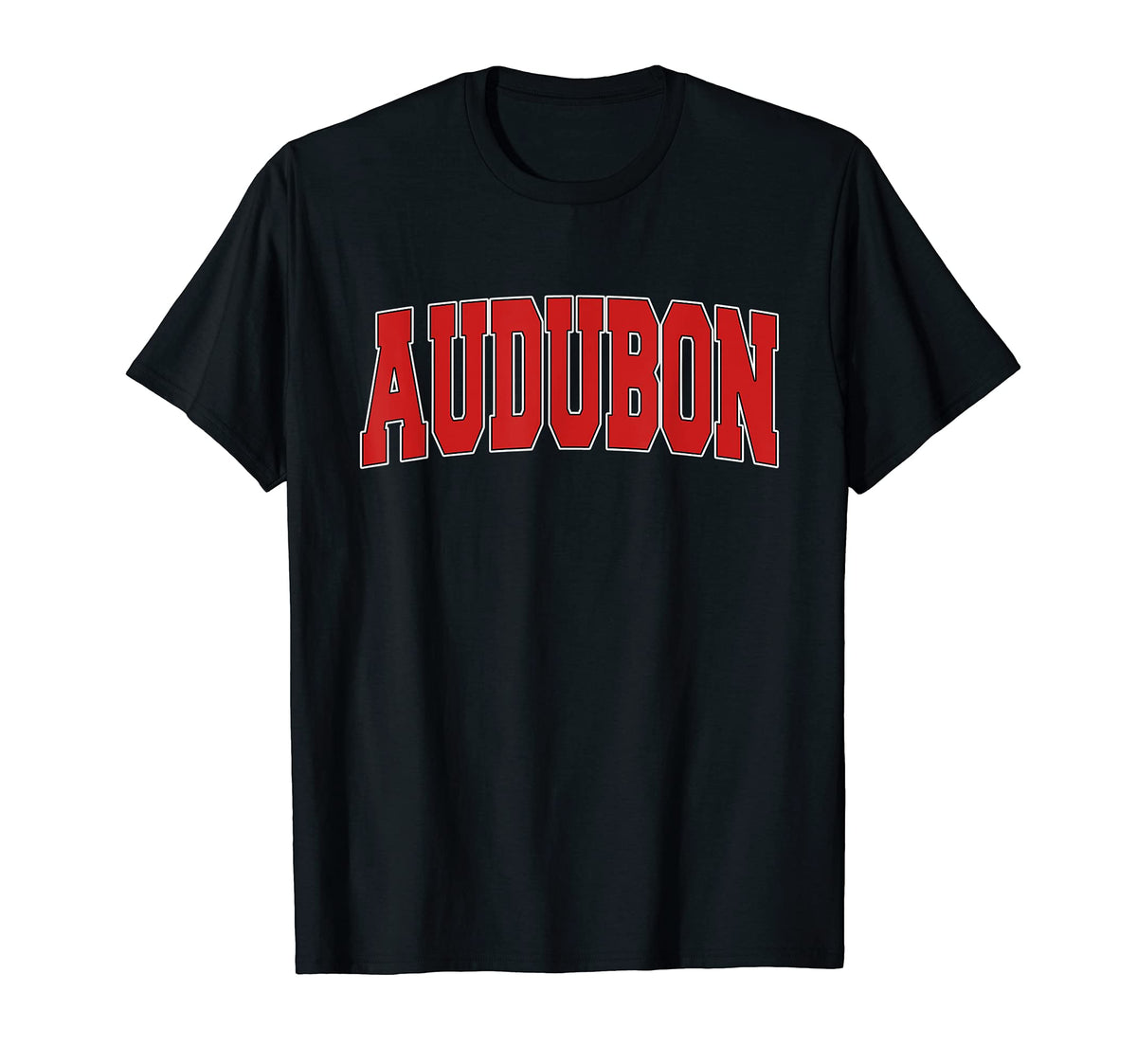 Audubon Nj New Jersey Varsity Usa T-Shirt - Casual Everyday Wear Unisex