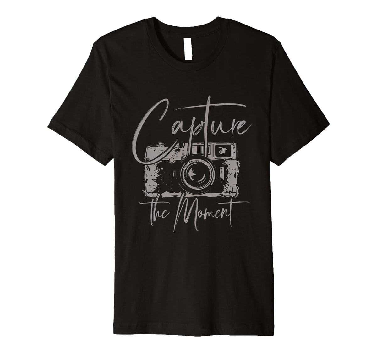 Capture Moment Photography T-Shirt - Streetwear Style for Adults