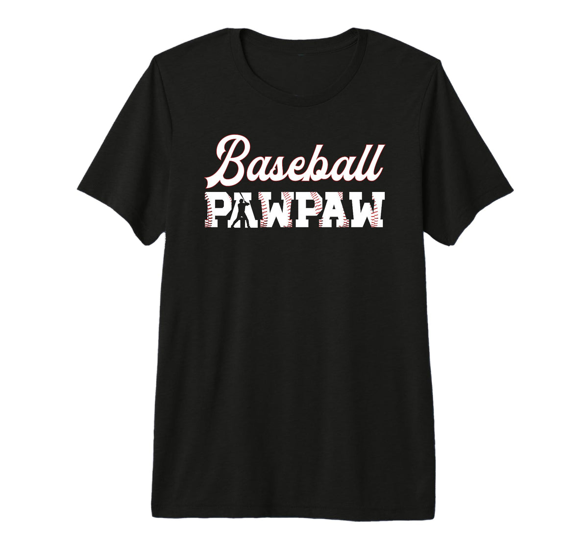 Mens Baseball Pawpaw Grandpa Pawpaw T-Shirt - Unique Graphic for Adults
