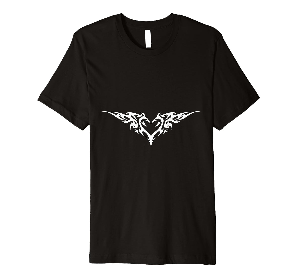 Alt Aesthetic Heart Tribal Heart Love T-Shirt - Trendy Graphic for Adults